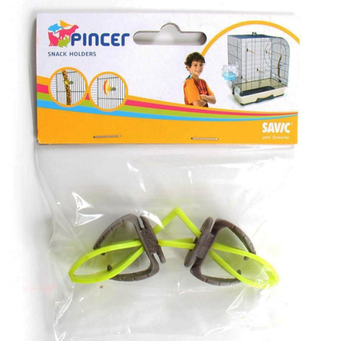 Savic SNACK HOLDER тримач для ласощів птахів, з кріпленням у клітку, 2 шт.