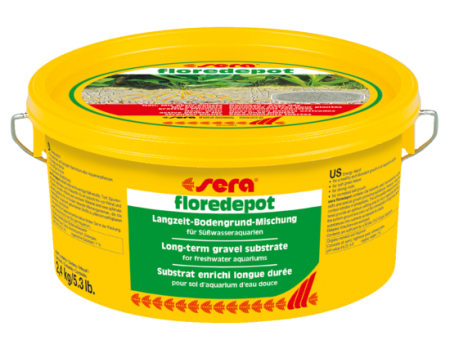 Sera флоредепот (sera floredepot) Хорошая основа для успешного ухода за растениями,  4,7 кг
