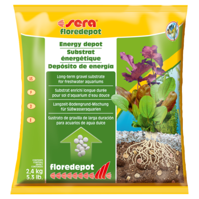 Sera флоредепот (sera floredepot) Хорошая основа для успешного ухода за растениями,  4,7 кг