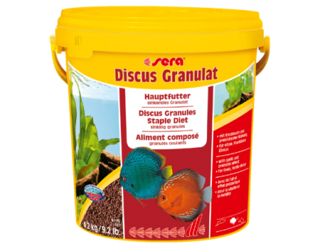 Sera дискус гранулят (sera Discus Granulat), Основной корм для всех видов дискусов, 4,2 кг