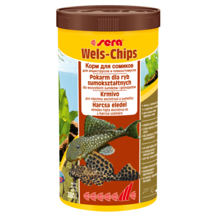 Sera чіпси для сомиків (sera Wels-Chips) 3,8кг