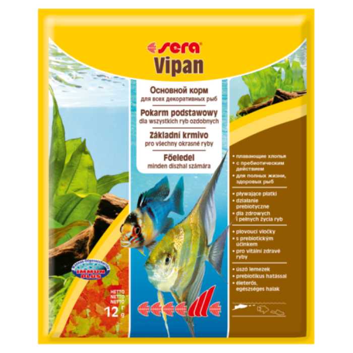 Sera випан (sera Vipan) Основной корм для всех декоративных рыб , 12г