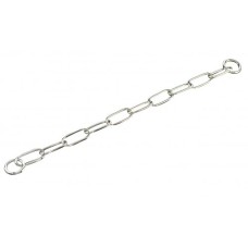 Sprenger Extra Long Link нашийник для собак, широка ланка, 4 мм, хромована сталь, 67 см.