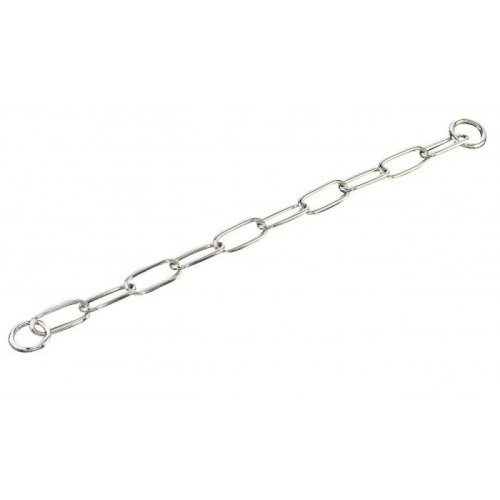 Sprenger Extra Long Link нашийник для собак, широка ланка, 4 мм, хромована сталь, 67 см.