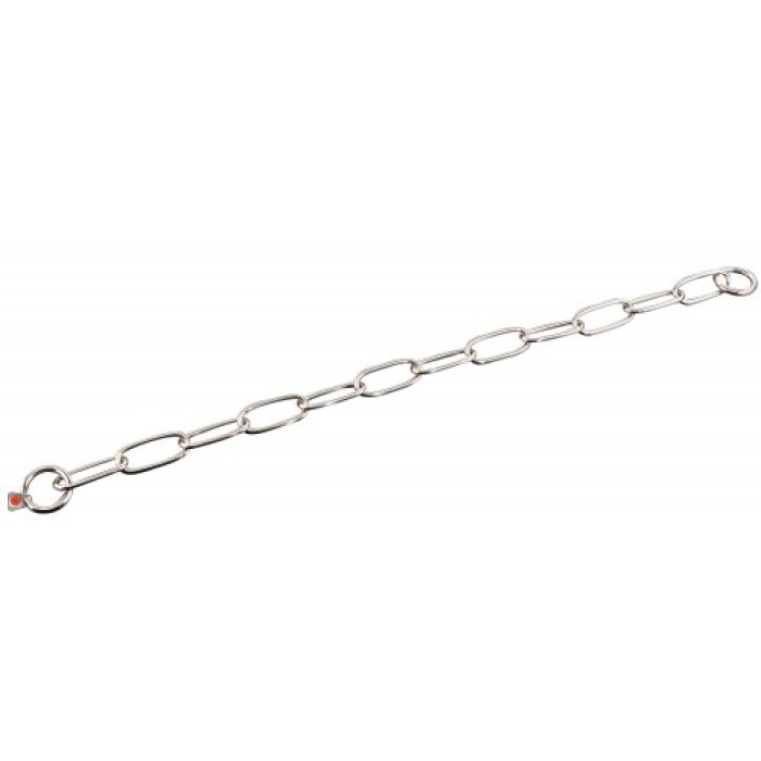 Sprenger Extra Long Link ошейник для собак, широкое звено, 4 мм, нержавеющая сталь , 63 см.