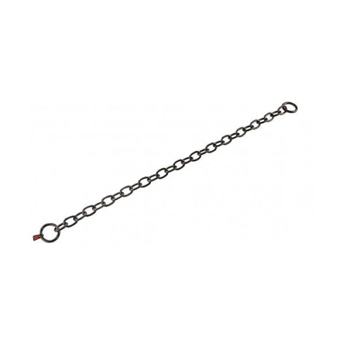 Sprenger Long Link нашийник для собак, середня ланка, 4 мм, чорна сталь, 69 см.