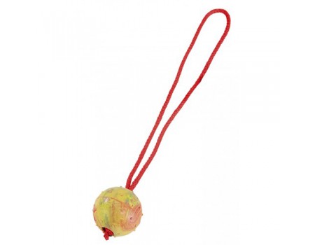 Sprenger резиновый мяч с ручкой для собак , 7,5 см.