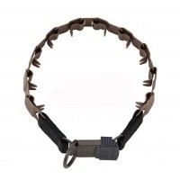 Sprenger NECK-TECH SPORT строгий ошейник для собак, пластинчатый, с замком ClicLock , 48 см., куроган сталь матт.