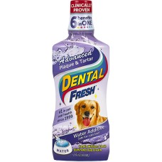 SynergyLabs Dental Fresh Advanced СИНЕРДЖИ ЛАБС СВЕЖЕСТЬ ЗУБОВ ЭДВАНСЕД жидкость от зубного налета и запаха из пасти собак, 503 мл