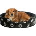 Лежак Jimmy TRIXIE для собак, овал, 75х65 см, чорний  - фото 2