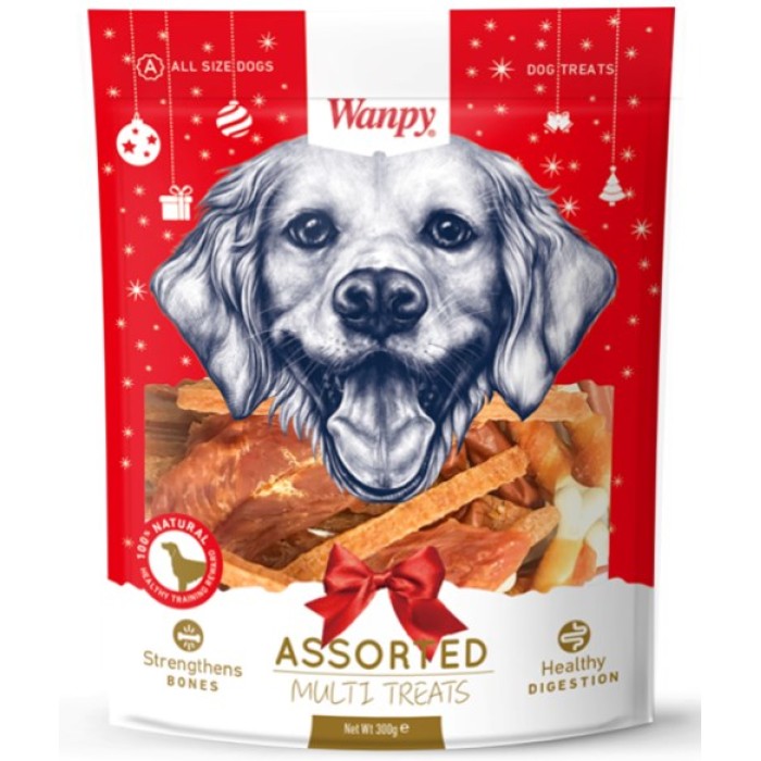 Wanpy Assorted Multi Treats ВАНПИ ПОДАРОК МИКС лакомство для собак, 0.3 кг