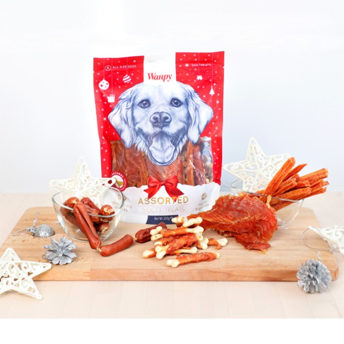 Wanpy Assorted Multi Treats ВАНПИ ПОДАРОК МИКС лакомство для собак, 0.3 кг