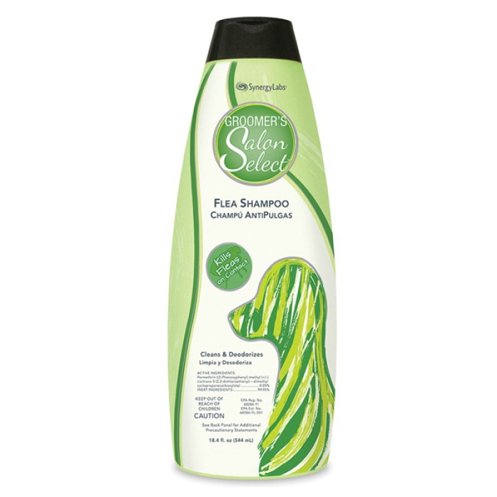 SynergyLabs Salon Select Flea&Tick Shampoo СИНЕРДЖИ ЛАБС САЛОН СЕЛЕКТ ОТ БЛОХ И КЛЕЩЕЙ ШАМПУНЬ для собак , 0.544 л.