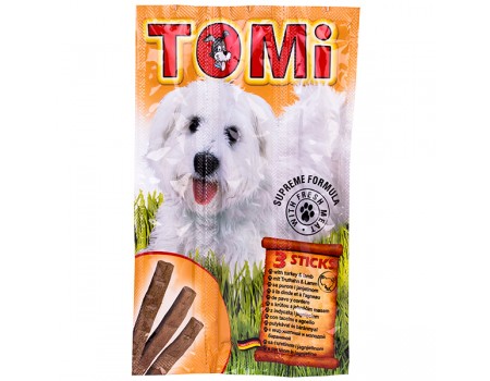 TOMi Sticks Dog Turkey&Lamb ТОМИ СТИКС ИНДЕЙКА ЯГНЕНОК лакомство для собак, 3х10г