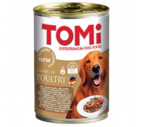 TOMi 3 kinds of poultry 3 ВИДА ПТАХИ консерви для собак вологий корм 0..