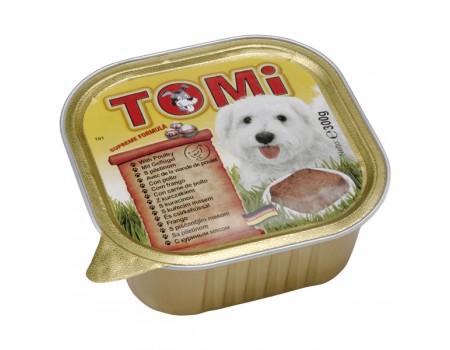 TOMi poultry ПТИЦА консервы для собак, паштет , 0.3 кг.
