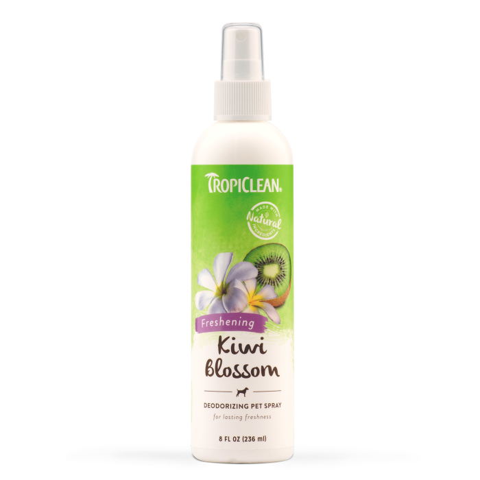 Спрей-парфуми Tropiclean Kiwi Blossom з антистатиком 236 мл.