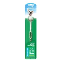 Зубная щетка TropiClean Triple Flex Small для собак мелких пород