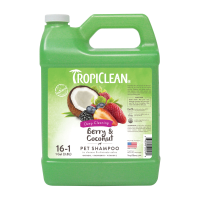 Шампунь TropiClean Berry & Coconut "Ягода и кокос" для собак и кошек, 3,8 л