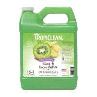 Кондиціонер TropiClean Kiwi & Cocoa Butter для відновлення сухої вовни для собак і кішок, 3,8 л