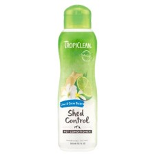 Кондиціонер TropiClean Lime & Cocoa для зволоженою шкіри і зниження линьки для собак і котів, 355 мл