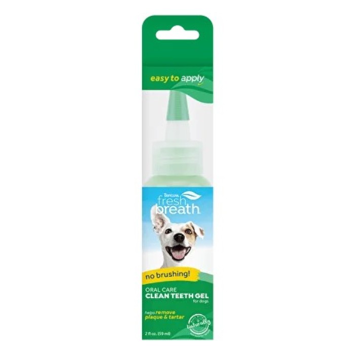 Гель для чистки зубов TropiClean Clean Teeth Gel для кошек и собак, 118 мл