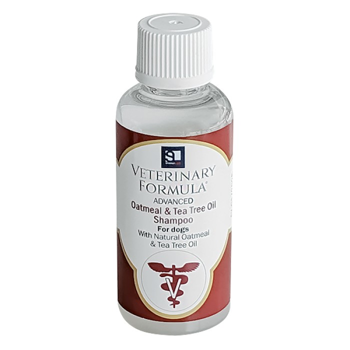 Veterinary Formula Advanced Oatmeal & Tea Tree Oil Shampoo ВЕТЕРИНАРНА ФОРМУЛА ЗВОЛОЖУВАЛЬНИЙ лікувальний шампунь для собак, 45 мл