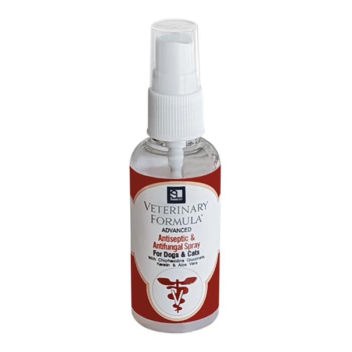 Антисептичний та протигрибковий спрей для собак та кішок Veterinary Formula Antiseptic&Antifungal Spray, 45 мл