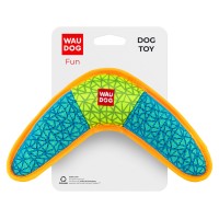 Іграшка для собак WAUDOG Fun, "Бумеранг", 24х14 см, блакитний
