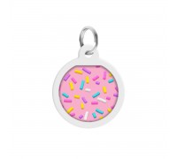 Адресник для собак и кошек металлический WAUDOG Smart ID с QR паспорто..