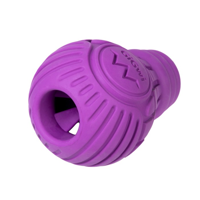 Игрушка для собак Лампочка резиновая GiGwi Bulb Rubber, резина, L, фиолетовая