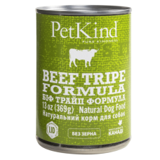 PetKind Beef Tripe Formula Натуральный влажный корм для собак из говядины и говяжьего рубца 0,369 кг