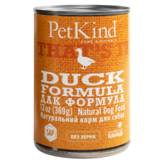 PetKind Duck Formula Натуральный монопротеиновый влажный корм для собак из канадской утки,  0,369 кг