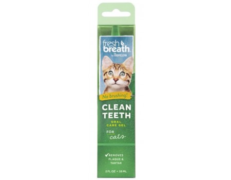 Гель для чистки зубов TropiClean Clean Teeth Gel для котов, 59 мл