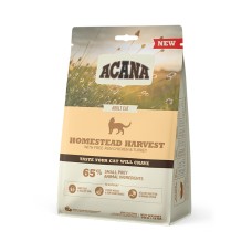 Сухой корм Acana Homestead Harvest - Беззерновой сухой корм для котов на всех стадиях жизни с курицей и индейкой, 0.34 кг