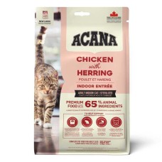 Сухой корм Acana Indoor Entree - Беззерновой сухой корм для котов на всех стадиях жизни с курицей и индейкой, 0.34 кг