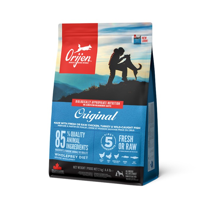 Orijen Original Сухий корм для собак всіх порід з куркою та індичкою, 2кг