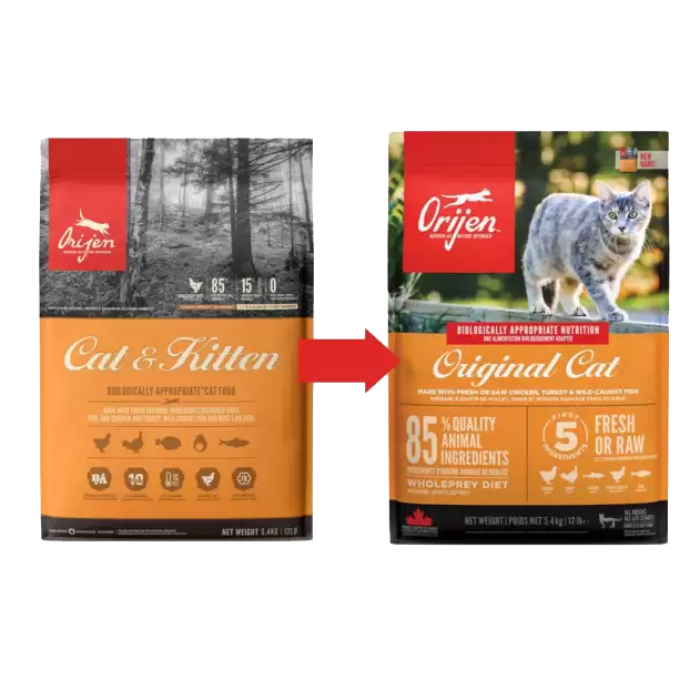 Orijen Original Cat Сухий корм для всіх порід котів 5.4 кг