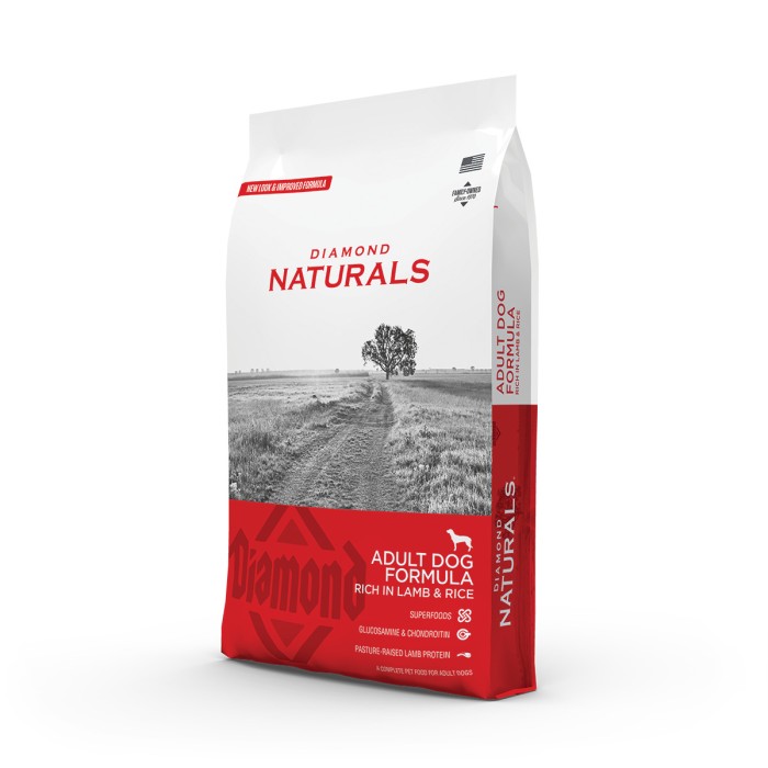 Сухий корм Diamond Naturals Adult Dog Lamb&Rice, для дорослих собак всіх порід, ягня і рис, 15 кг