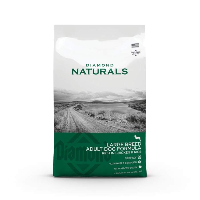 Сухий корм Diamond Naturals Adult Large Breed Chicken&Rice, для дорослих собак великих порід, курка і рис, 15 кг