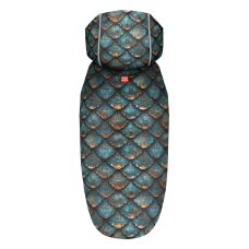 Collar WAUDOG Clothes дощовик-накидка для собак, розмір XXS, малюнок Луска