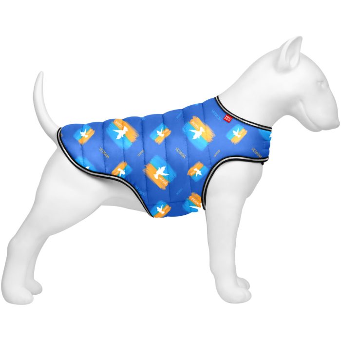 Collar WAUDOG Clothes курточка-накидка для собак, размер XXS, рисунок Флаг