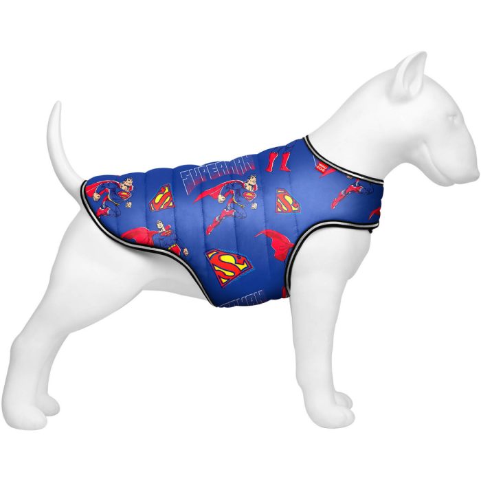 Collar WAUDOG Clothes курточка-накидка для собак, розмір XXS, малюнок Сила Супермена