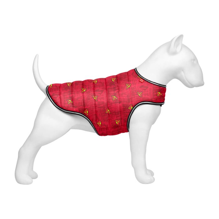 Collar WAUDOG Clothes курточка-накидка для собак, розмір XXS, малюнок Супермен червоний