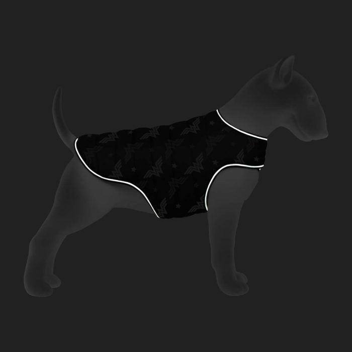 Collar WAUDOG Clothes курточка-накидка для собак, размер XXS, рисунок Чудо-женщина фиолет