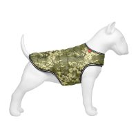Collar WAUDOG Clothes курточка-накидка для собак, размер L, рисунок Милитари