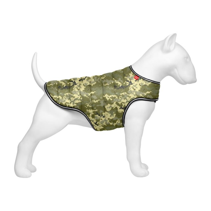 Collar WAUDOG Clothes курточка-накидка для собак, розмір XXS, малюнок Мілітарі