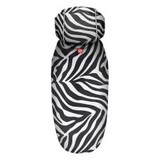Collar WAUDOG Clothes дощовик-накидка для собак, розмір XXS, малюнок Зебра