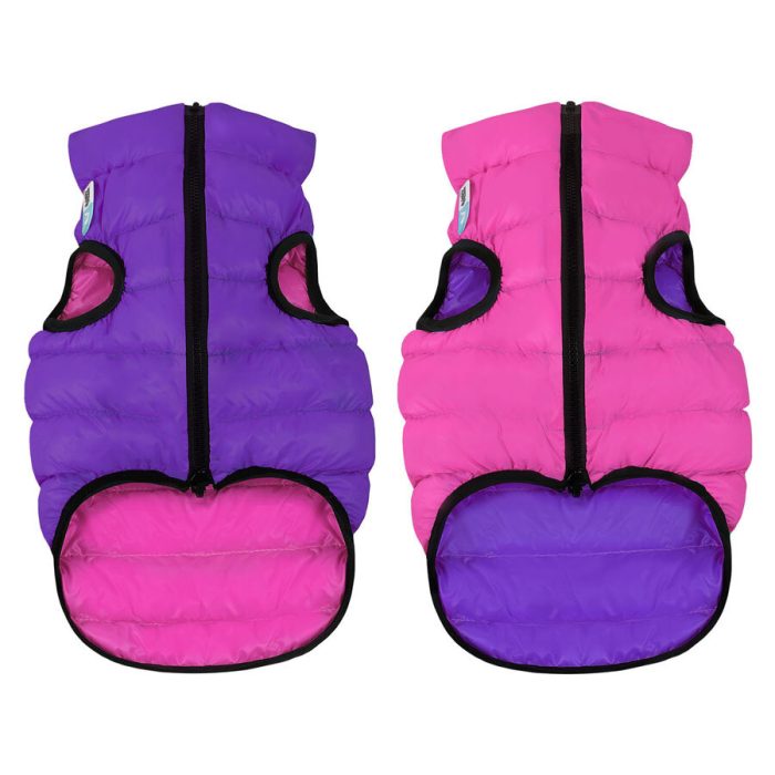 Collar AiryVest двостороння курточка для собак, розмір L 55, рожево-фіолетова