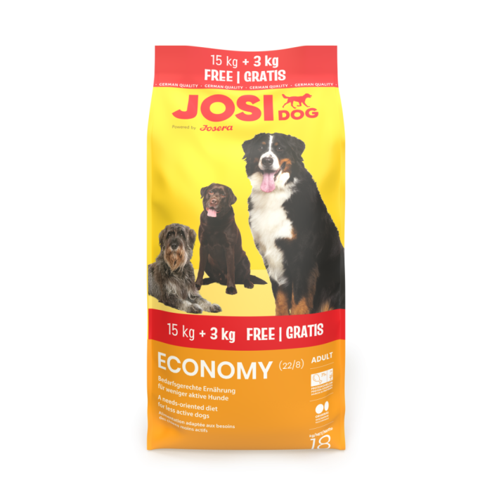 JOSIDOG ECONOMY (22/8) - корм Йозера Эконом для взрослых собак 15 +3 кг
